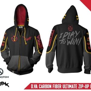 Overwatch carbon fiber jinx hoodie!